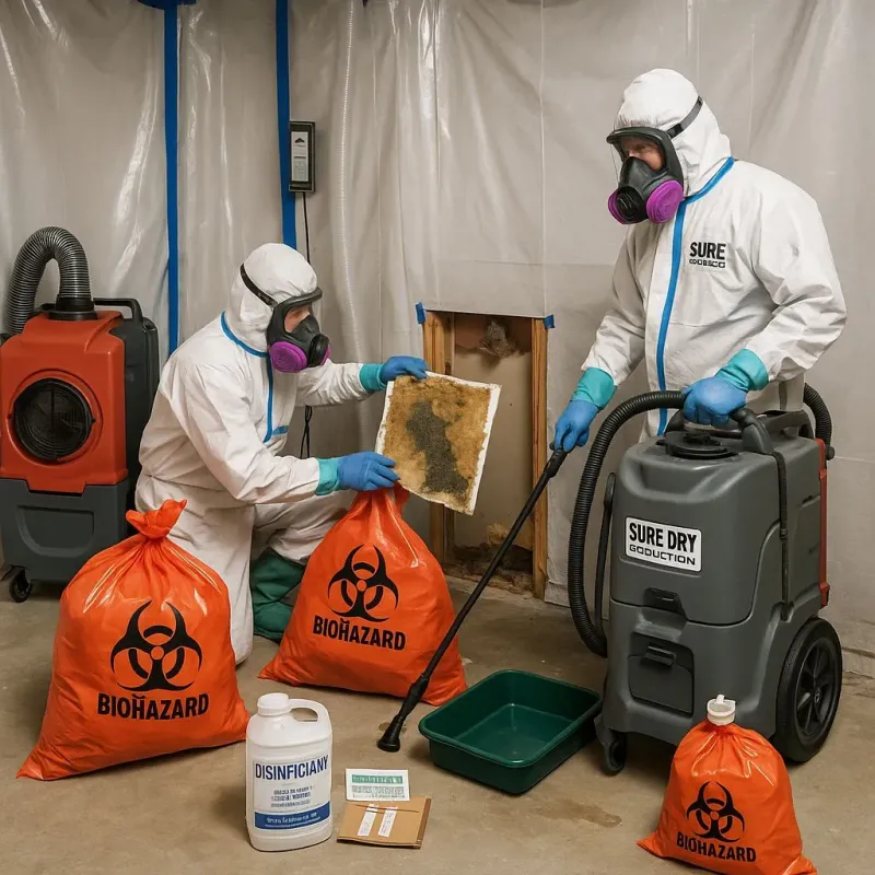 Contaminated Water Handling Protocols process in Cotton County, OK